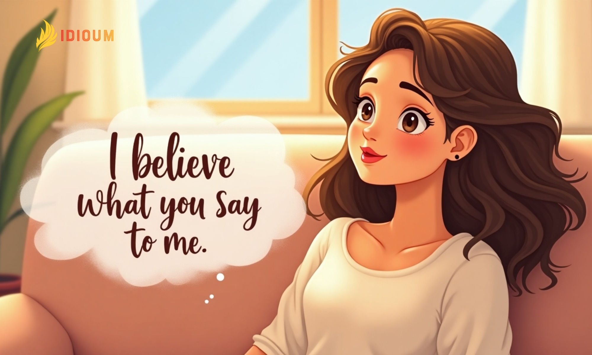 i believe what you say to me