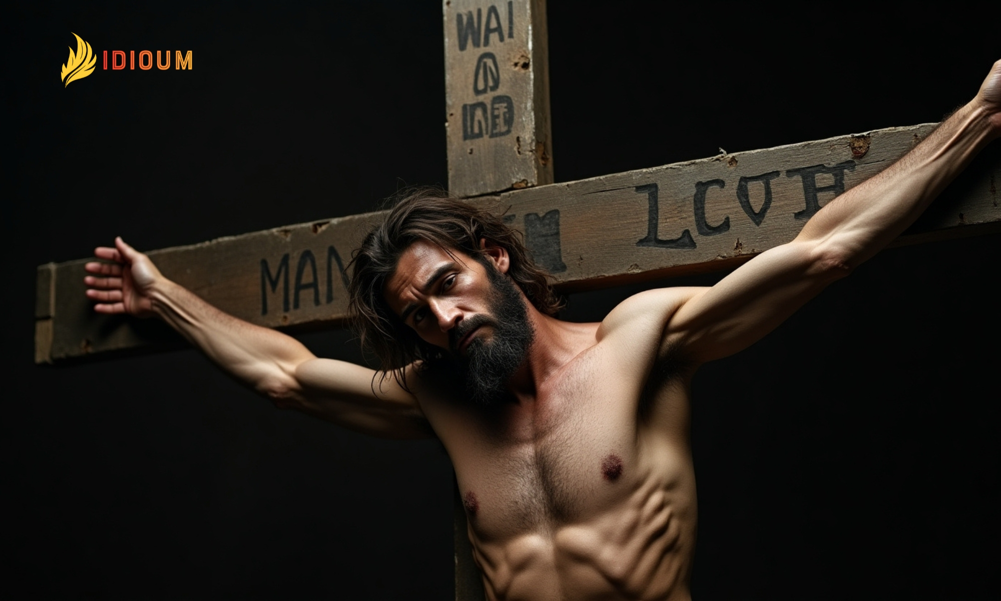 what did jesus say to the man on the cross