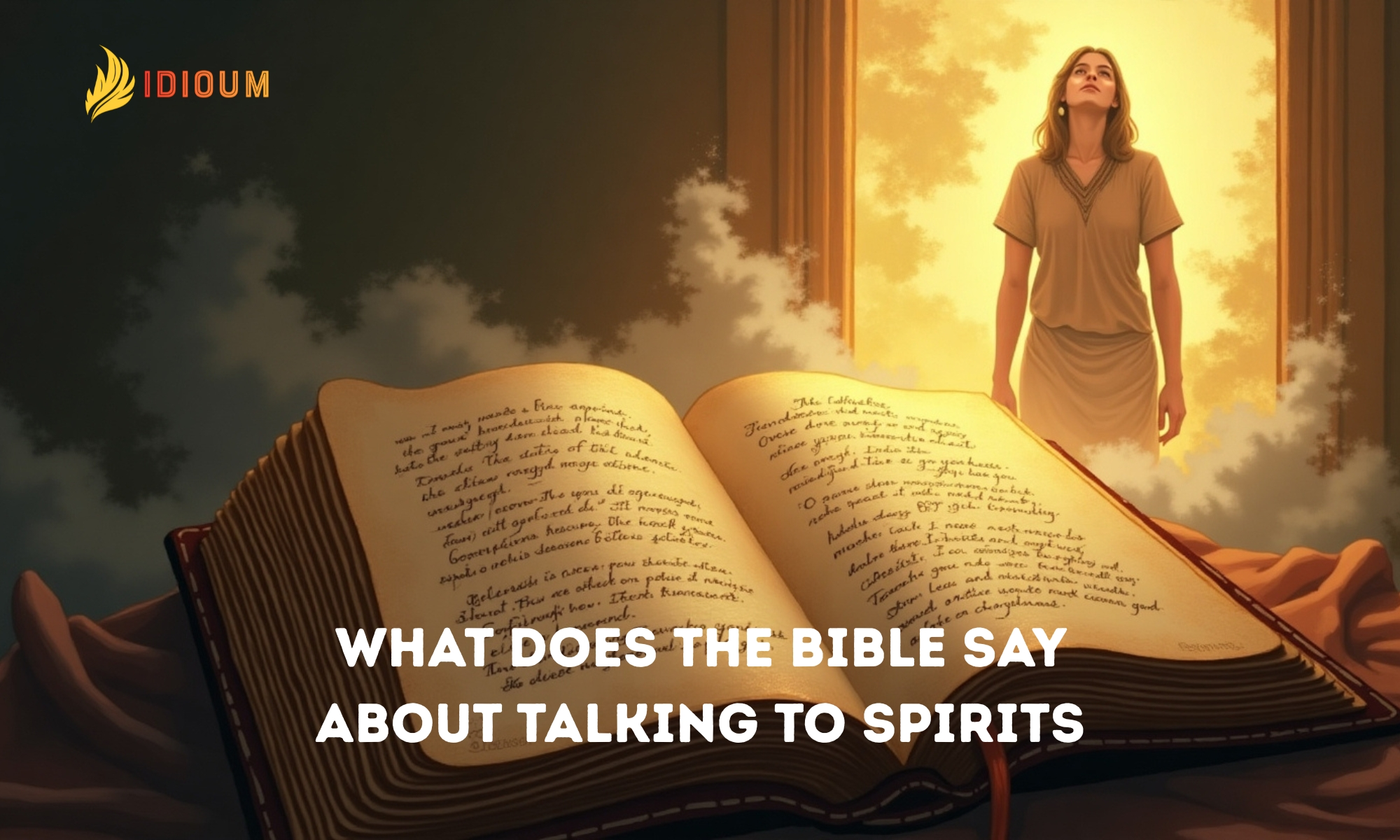 what does the bible say about talking to spirits