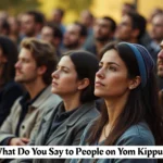 What Do You Say to People on Yom Kippur?