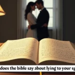 what does the bible say about lying to your spouse