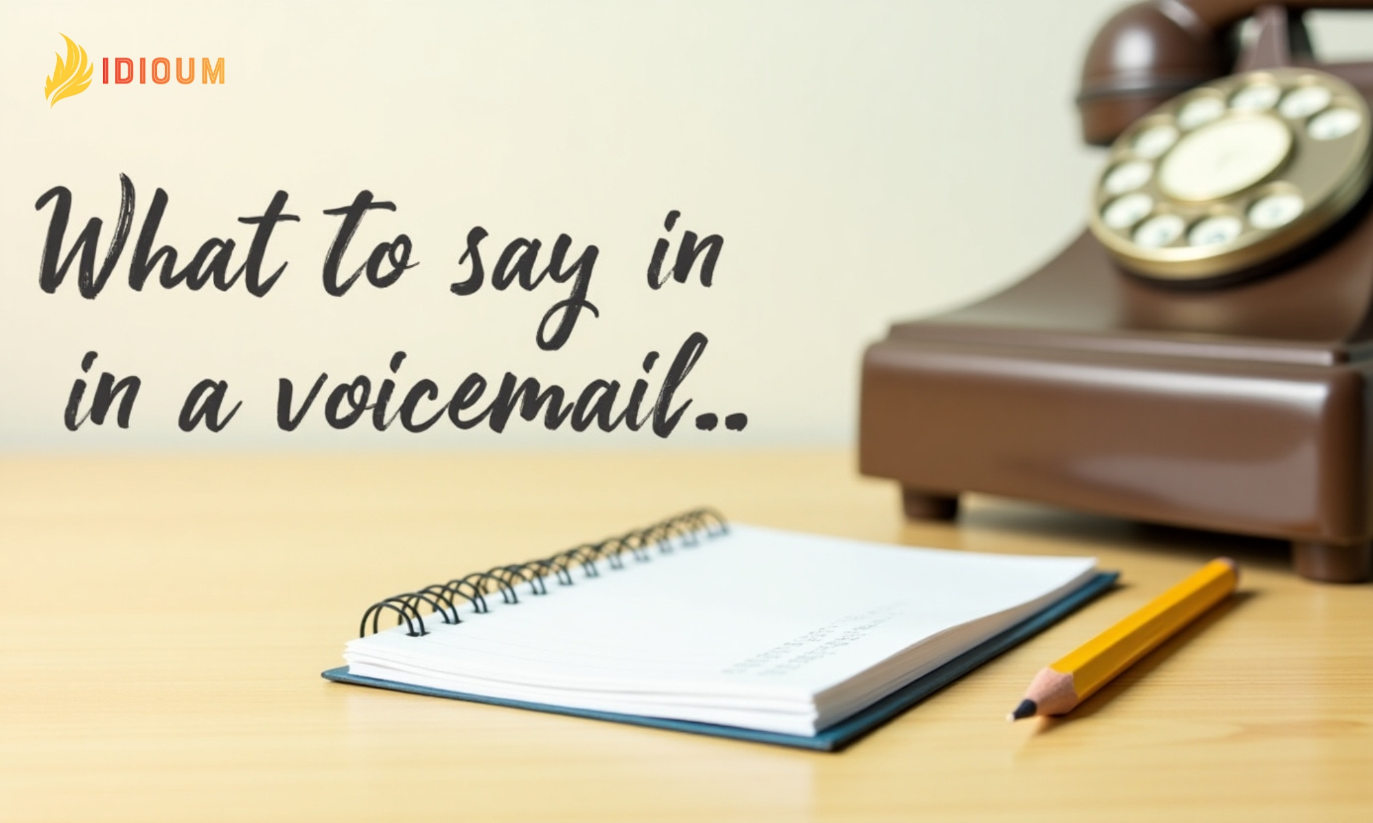 what to say for voicemail