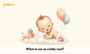 what to say on a baby card
